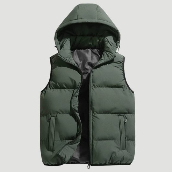 . Other - Army Green Mens Puffer Vest